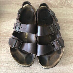 Birkenstock Milano Brown Sandals size 42